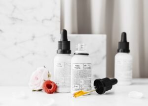 Rožių-Aviečių+Kofermentas Q10 Veido serumas