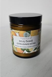 Sojų žvakė Citrusinis hitas