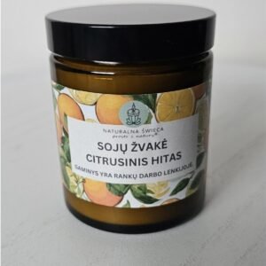 Sojų žvakė Citrusinis hitas