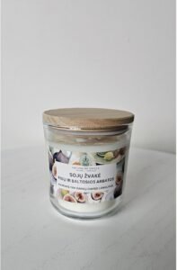 Sojų žvakė Figų ir baltosios arbatos