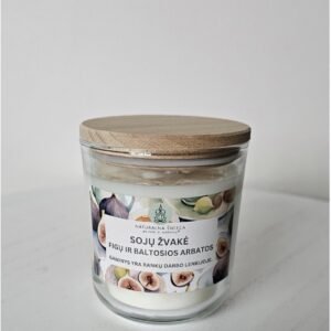 Sojų žvakė Figų ir baltosios arbatos