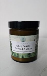 Sojų žvakė Išvyka po mišką