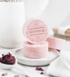 Hibiscus kietas šampūnas