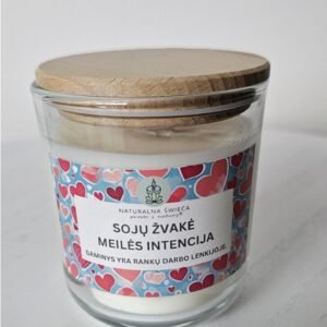 Sojų žvakė Meilės intencija