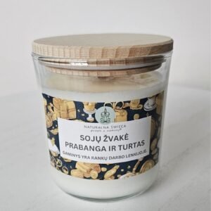 Sojų žvakė Prabanga ir turtas