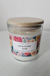 Sojų žvakė Rožė