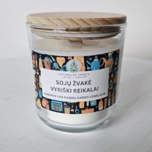 Sojų žvakė Vyriški reikalai